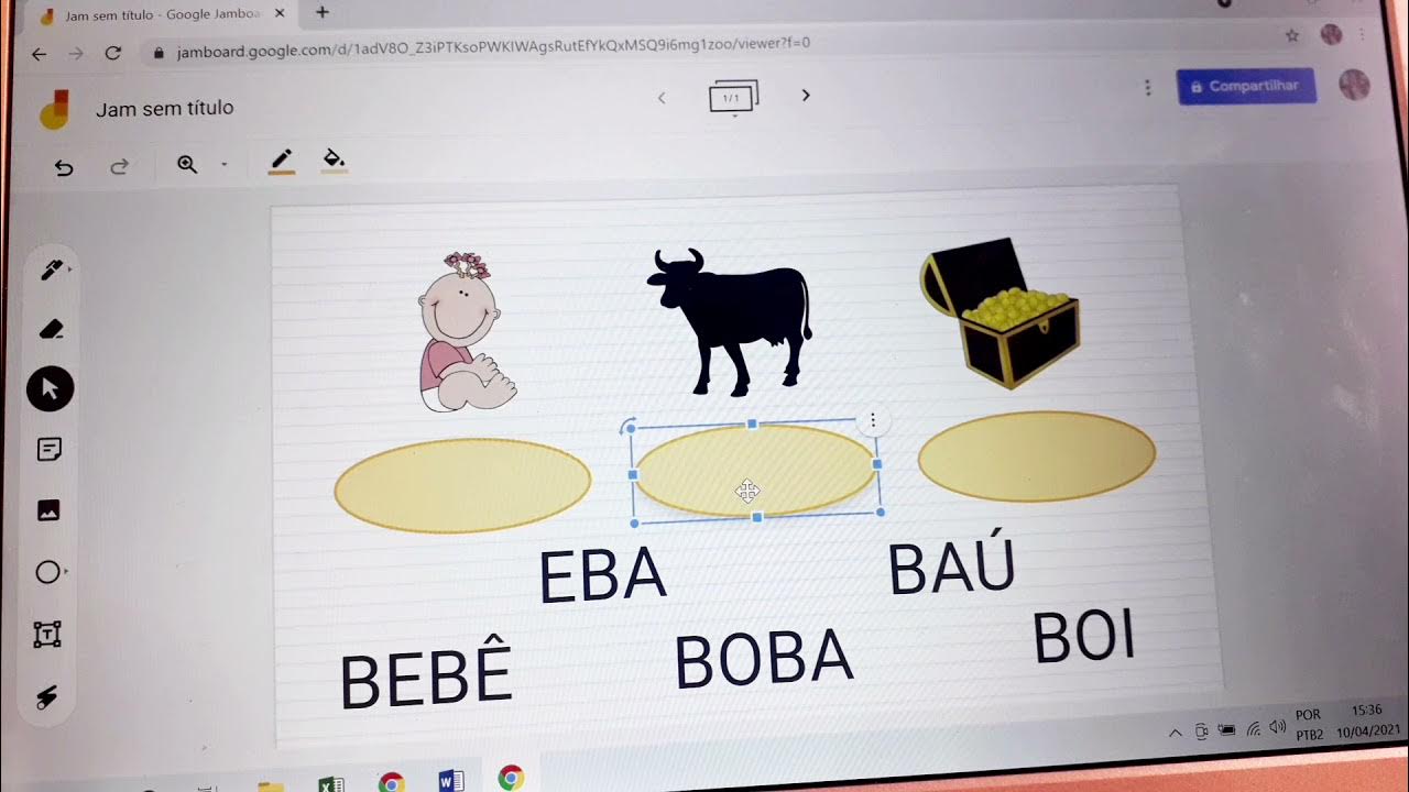 Crie jogos de caça-palavras e tabuleiro no Google Jamboard 