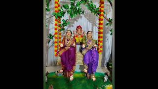 Gauri Ganapati Decoration