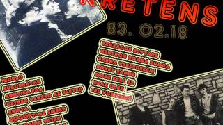 Kretens Live @ Club Mozaik 1983.02.18