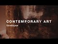 Timelapse contemporary art - Chursina Yana