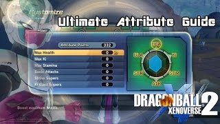 The ULTIMATE Stat & Attribute Guide | Dragon Ball Xenoverse 2 screenshot 2