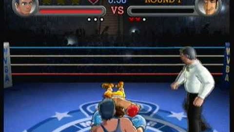 Punch Out Wii walkthrough Little Mac vs Don Flamenco