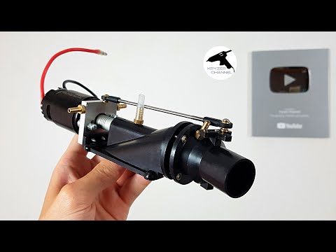 Видео: DIY remote control boat water jet engine Part 1 / Водометний двигун для човна Частина 1