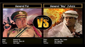 General Man Spam VS General Bay Juhziz - Shockwave Chaos Mod - Challenge - C&C Generals