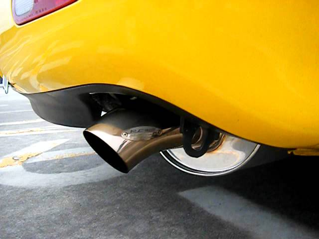 RE雨宮 FD3S New Dolphin Tail MUFFLER - YouTube