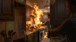 This is Why Water Makes Oil Fires Worse #firetraining #safetytips #shorts