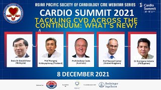Cardio Summit DAY 1: TACKLING CVD ACROSS THE CONTINUUM: WHAT'S NEW?