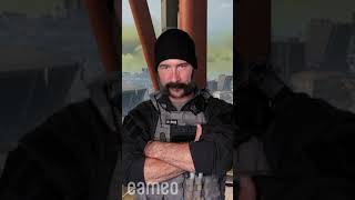Incoming message from Captain Price (CAMEO)