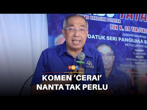 Komen ‘cerai’ Nanta ‘tak perlu, tak membina’, kata Salleh