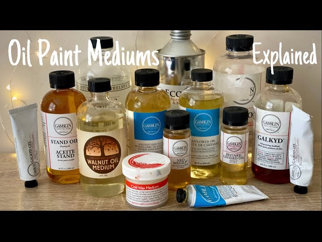 Gamblin Oil Painting Must Have Mediums Set of 6 — The Sydney Art Store