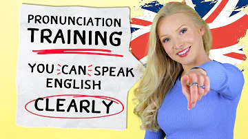 Pronunciation Training: 3 Ways to speak English MUCH more clearly!