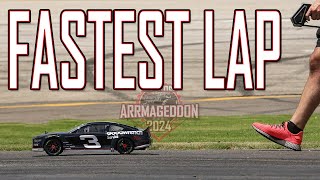 WORLD'S FASTEST LAP around the Freedom Factory with an RC Car! ARRMAGEDDON 2024 FAST LAP