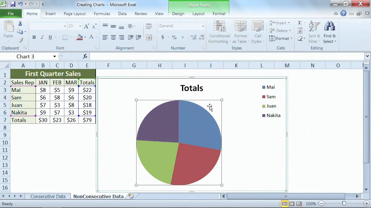 Excel object. Excel 2010 Скриншот.