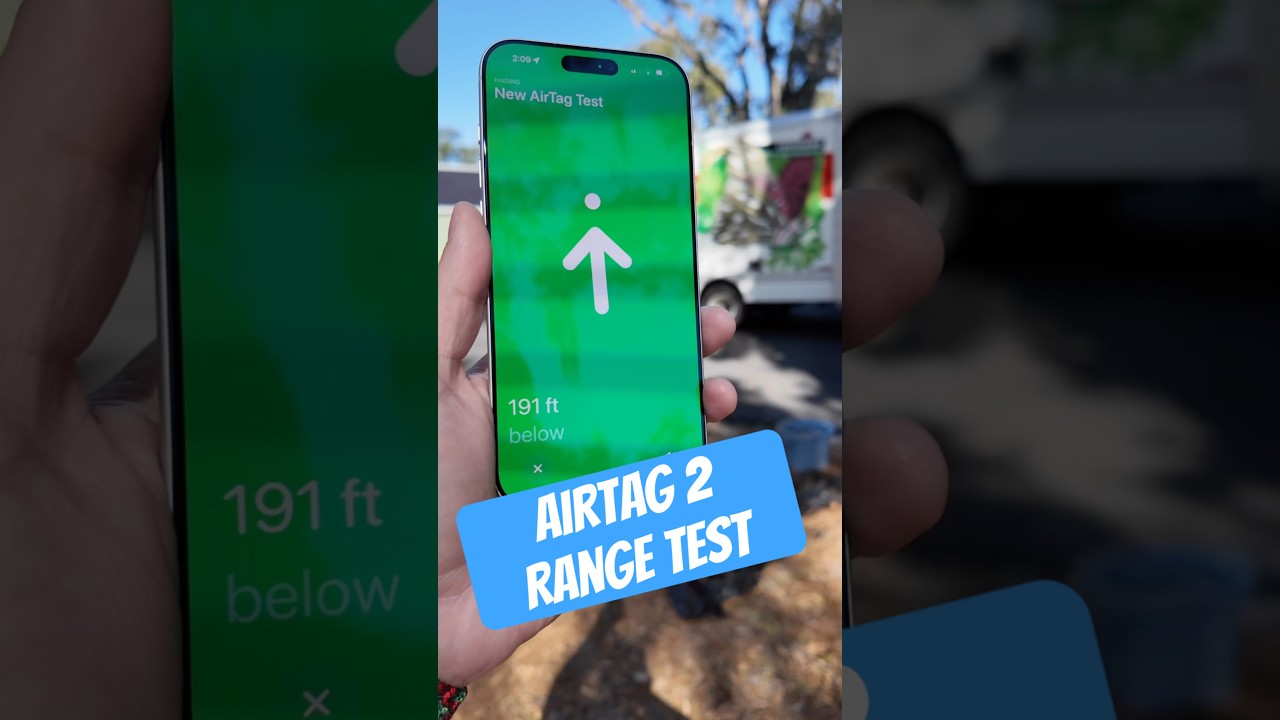 AirTag 2 Has Wild Range! #tech #airtag