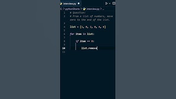 Interview Question in Python || Interview Preparation || Python 2024