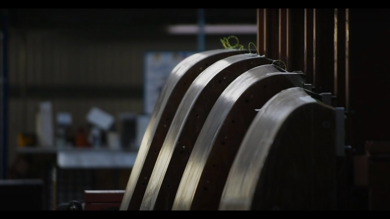 Setting up the Messerschmitt bf 109 fuselage jig. 2/2