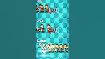 Pvz 2 challenge - Ghost Pepper with power up Vs 6 ice Zombies