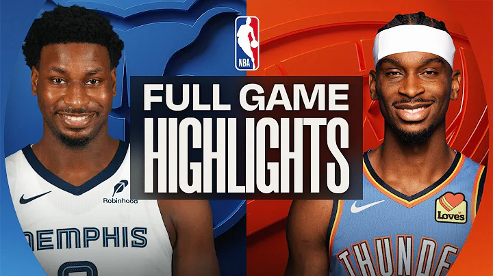 GRIZZLIES at THUNDER | FULL GAME HIGHLIGHTS | December 22, 2025