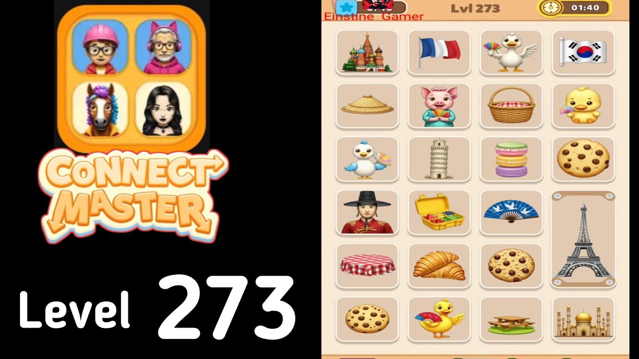 Connect Master Match level 273 Guide Walkthrough Solution - YouTube