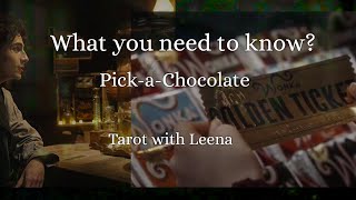 Pick a Card : What you need to know? | Tarot with Leena