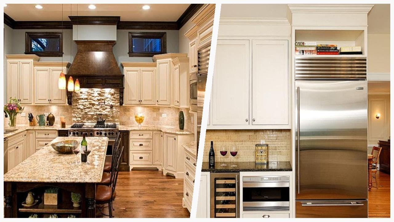 Chic Beige Backsplashes: Elevate Your U-Shaped Kitchen | Designer ...