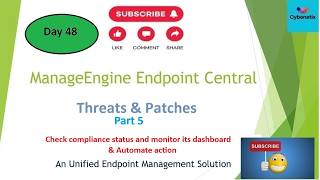 How to Check Compliance Status and monitor dashboard in ManageEngine Endpoint Central | Step-by-Step
