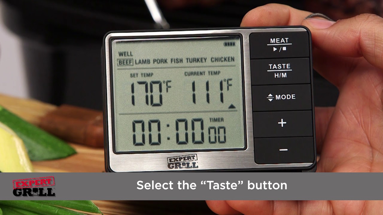 Expert Grill Wireless Digital BBQ Grilling Thermometer