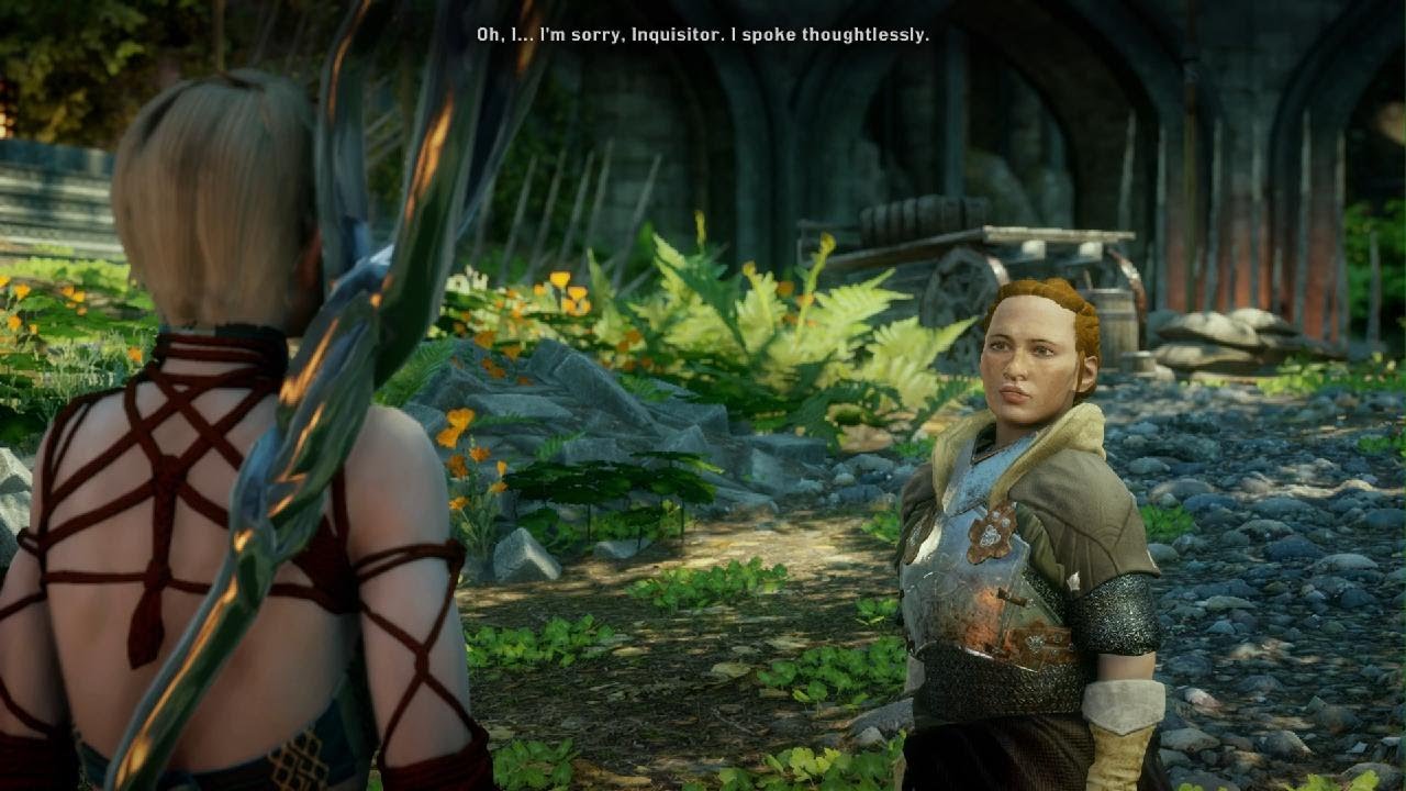 [Dragon Age: Inquisition] Emerald Graves, Scout Harding Briefs the ...