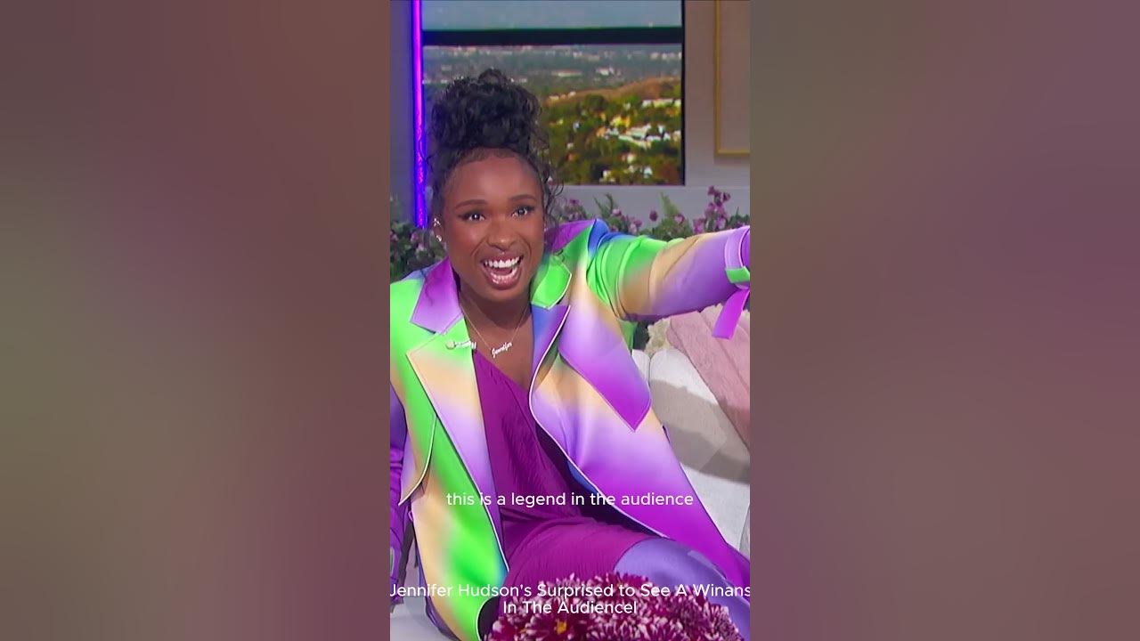 Jennifer Hudson’s Surprised to See a Winans in the Audience!#shorts