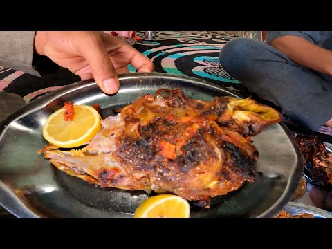 تجربة أخف رأس خروف على المعدة في سيدي براني