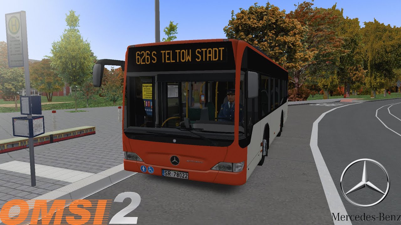 Omsi 2 - Berlin BRT - Line 626 - Mercedes Benz Citaro Facelift K