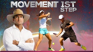 Tennis drills to improve the 1st step mechanics and movement