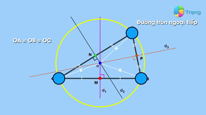 Đường tròn ngoại tiếp tam giác là gì năm 2024