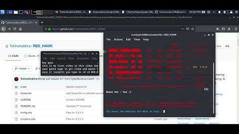 red hawk v2 the best scanner Download on kali linux