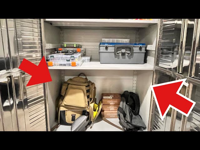 Ultimate Fishing Storage Cabinet