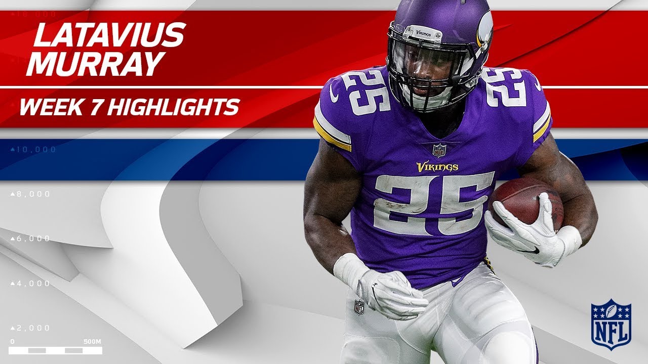 Latavius Murray Leads Minnesota To Victory W 113 Yards Td Ravens Vs Vikings Wk 7 Player Hls Youtube