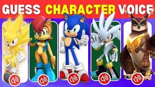 Guess the Sonic the Hedgehog 3 Characters by Their Voice🔊🔊| Sonic, Shadow, Silver Sonic| Quiz galaxy screenshot 5