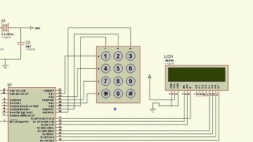 PIC 16F876A CCS PROTEUS EJEMPLO 5 (TECLADO Y DISPLAY LCD 16x2)