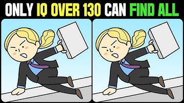 Spot The Difference : Only Genius Find Differences [ Find The Difference #372 ]