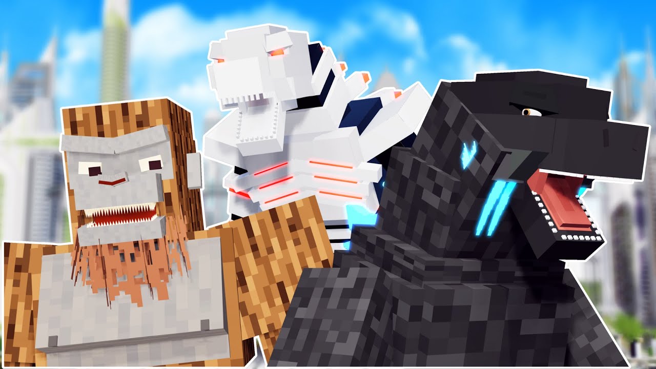 GODZILLA VS KONG MUSICAL MINECRAFT VERSION