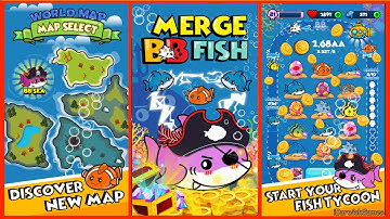Merge BB Fish: Free Clicker, Idle Pet Tycoon‏ - Gameplay Trailer (iOS - Android)