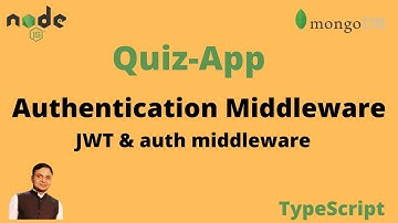 Added authentication middleware to verify JWT token