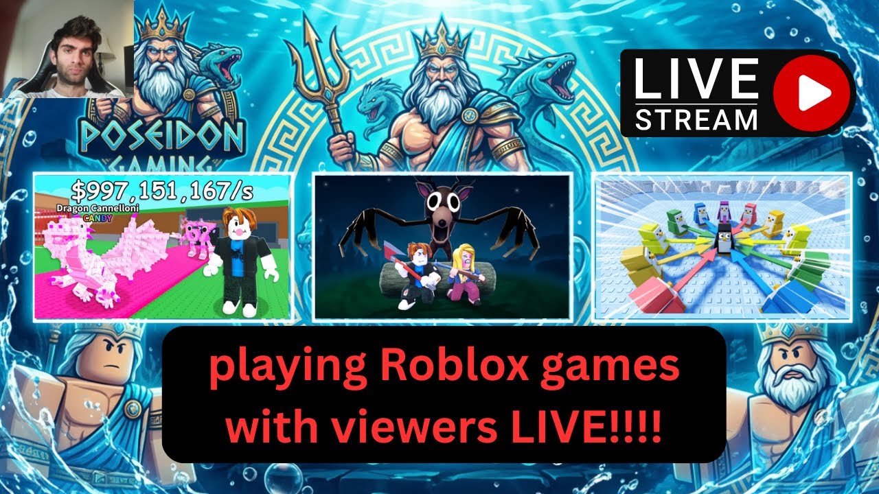 Lets Play Roblox with viewers Livestream!