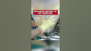 Explosive history of CRT monitors #interestingfacts #facts #knowledge