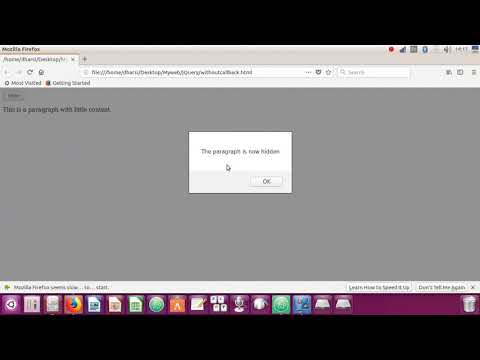 5.5 - jQuery Callback Functions