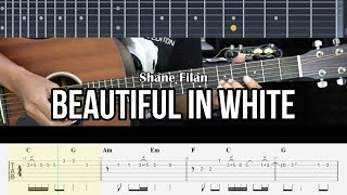 Beautiful In White - Shane Filan | EASY Guitar Lessons TAB - Guitar Tutorial