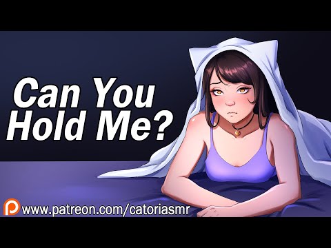 Neko Girlfriend Crawls into Your Bed During a Thunderstorm [Needy Cuddles] [Reverse Comfort]