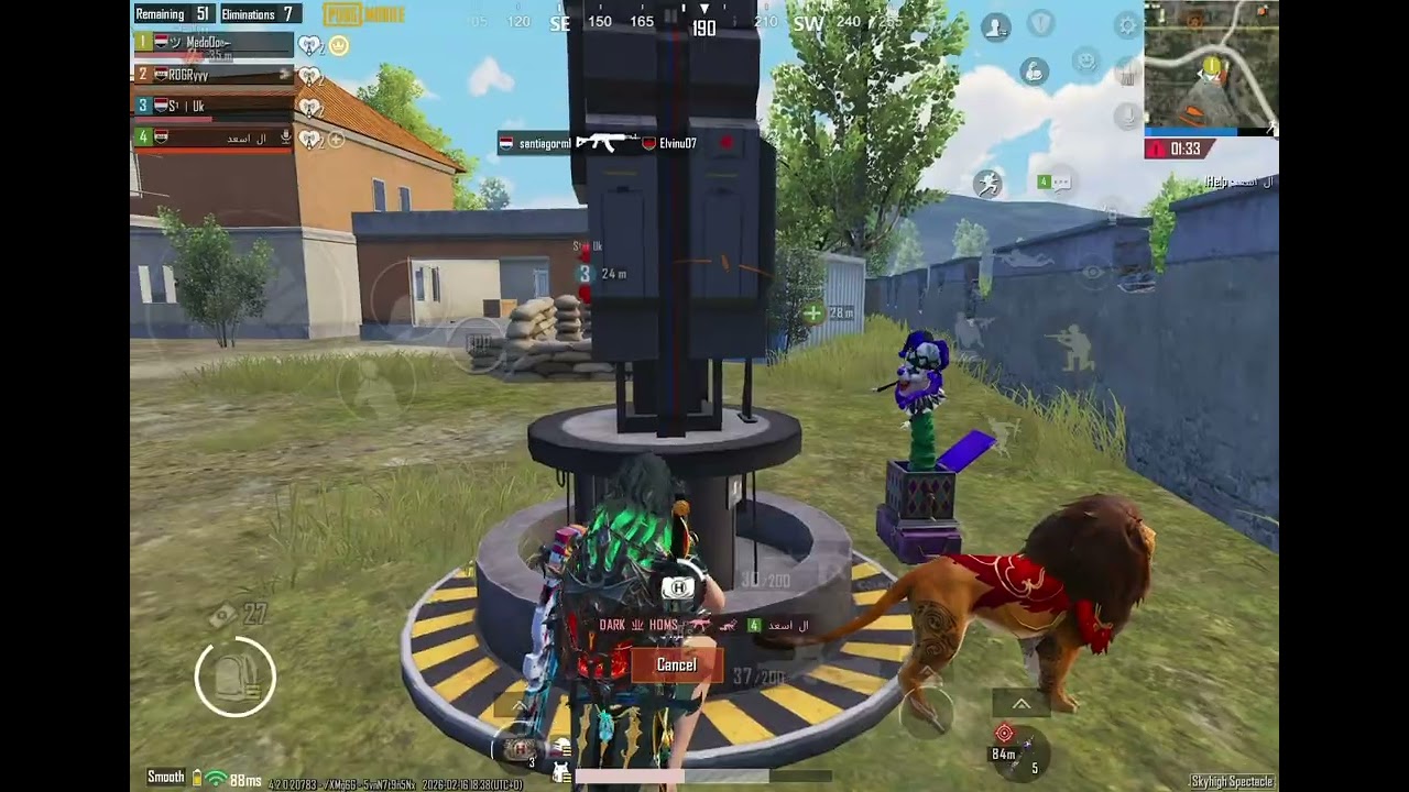 تعريق ع قد الحال لاتنسو الايك👍🏽والاشتراك ❤️ حبايب#ببجي #pubgmobile 