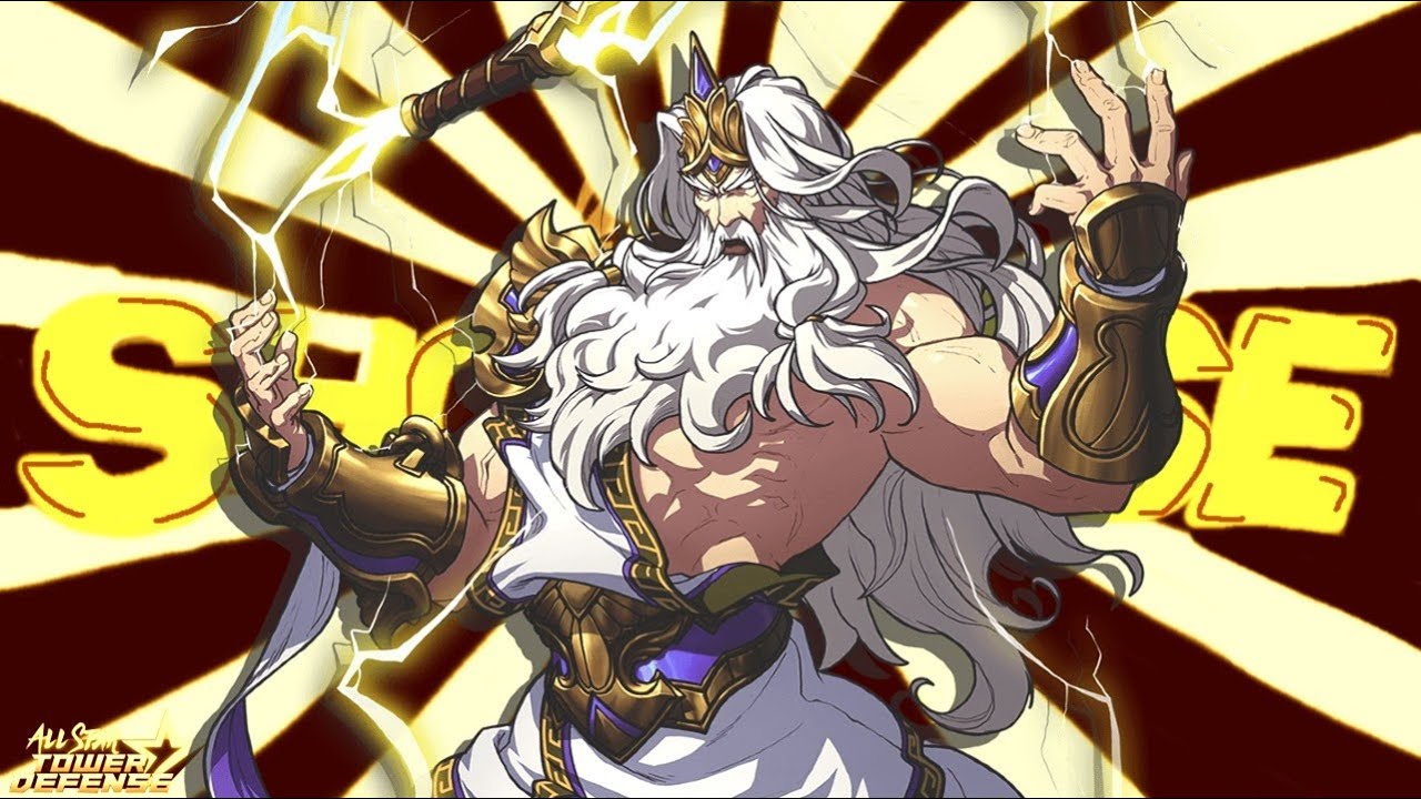 NEW 6 STAR ZEUS FULL AEO SHOWCASE ALL STAR TOWER DEFENSE