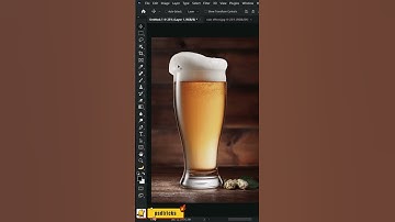 How to Create a Glass Moisture Effect in #photoshop